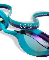 Arena Kinderzwembril Python Junior Mirror Emerald Peacock Plum