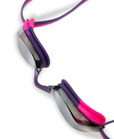 Arena Kinderzwembril Python Junior Mirror Zilver Shocking Pink Plum