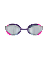Arena Kinderzwembril Python Junior Mirror Zilver Shocking Pink Plum