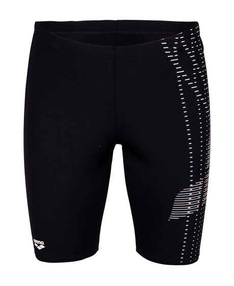 Arena Herren Schwimmjammer Asymmetrical Design Schwarz Weiß