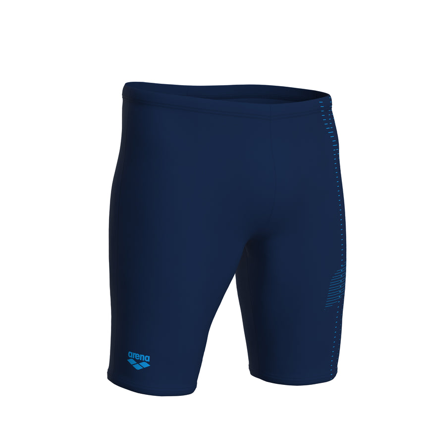 Arena Heren Zwemjammer Asymmetrical Design Navy Turquoise