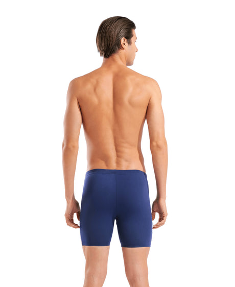 Arena Herren Schwimmjammer Graphic Mid Navy Weiß