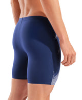 Arena Herren Schwimmjammer Graphic Mid Navy Weiß