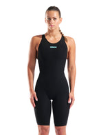 Arena Wedstrijdbadpak Powerskin Veloce Open Rug Zwart