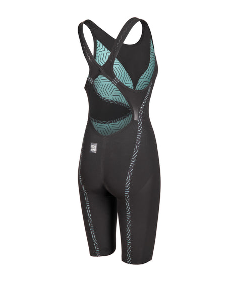 Arena Wedstrijdbadpak Powerskin Veloce Open Rug Zwart