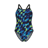 Arena Wave Challenge Back Black Multi back product view