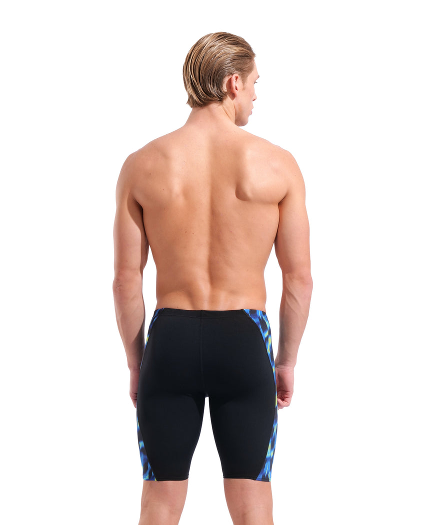 Arena Wave Swim Jammer Black Multi back model view