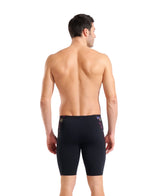 Arena Men's Flamingo Swim Jammer black multicolour back model view