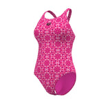 Arena Women's Floral Swim Pro Back Swimsuit angled product view