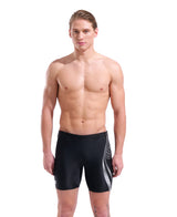 Arena Herren Schwimmjammer Path Mid Schwarz/Weiß