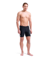 Arena Herren Schwimmjammer Path Mid Schwarz/Weiß