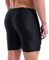 Arena Herren Schwimmjammer Path Mid Schwarz/Weiß