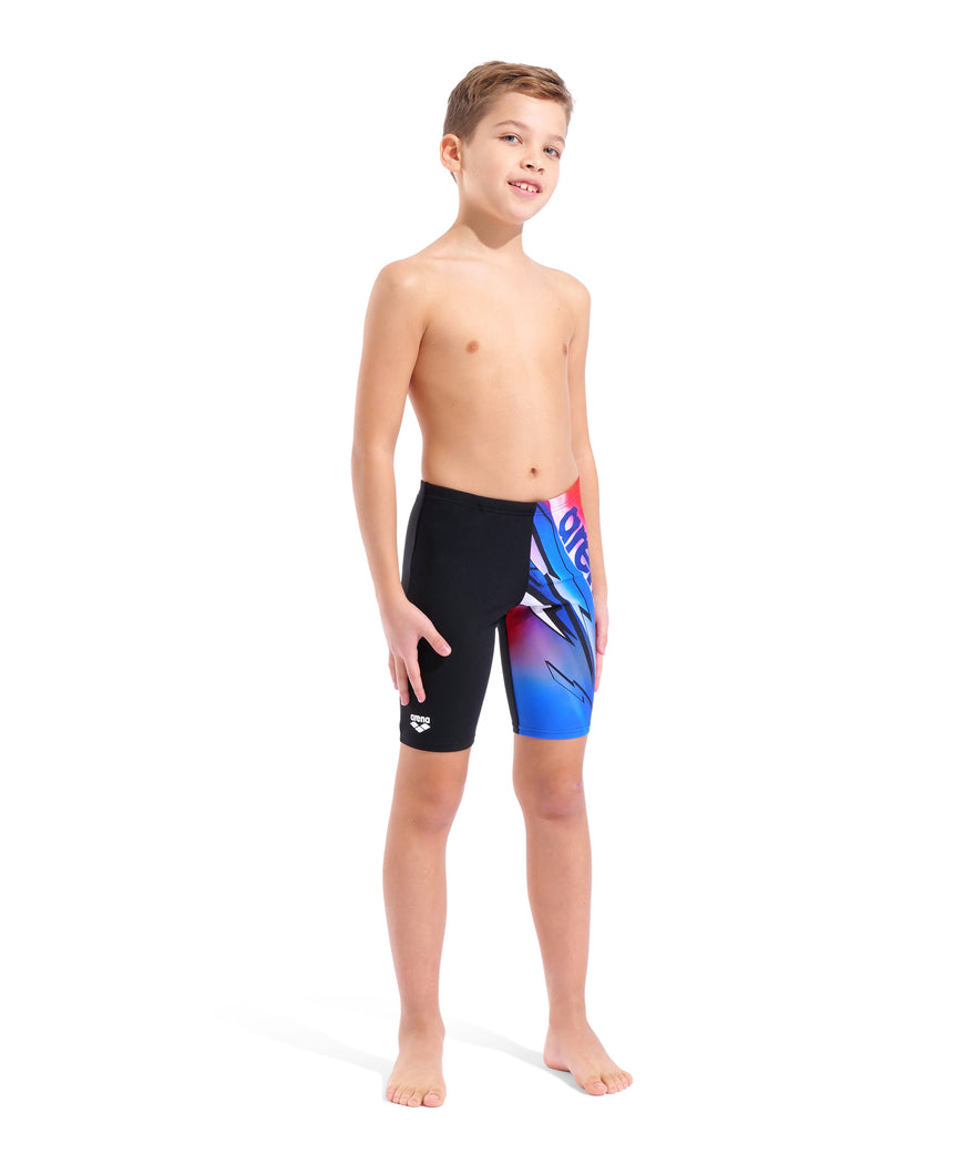 Arena Jungen Schwimmjammer Loud Schwarz/Mehrfarbig