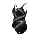 Arena Damen Badeanzug Flash U Back LB Schwarz/Multi