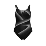 Arena Damen Badeanzug Flash U Back LB Schwarz/Multi