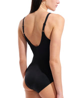 Arena Damen Badeanzug Flash U Back LB Schwarz/Multi