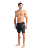 Arena Herren Schwimmjammer Distortion Schwarz/Weiß