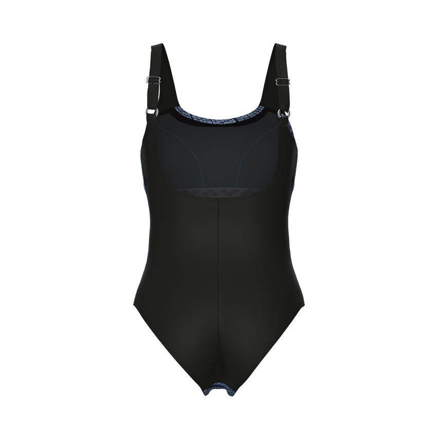 Arena Damen Badeanzug Sonia U Back Schwarz/Multi/Schwarz