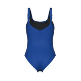 Arena Damen Badeanzug Ada Wing Back Leuchtblau/Multi