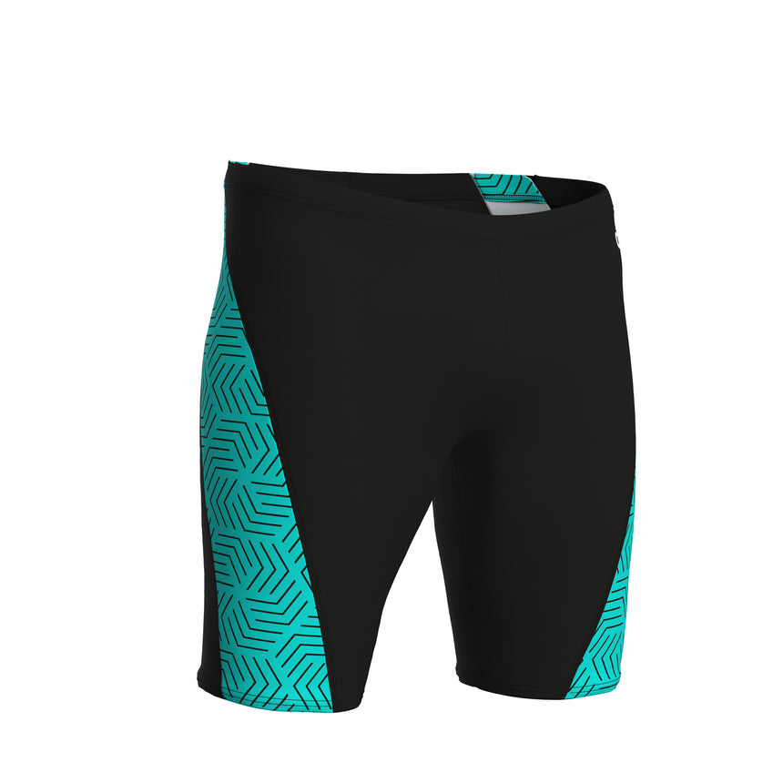 Arena Heren Zwemjammer Allover Water/Multi-Black