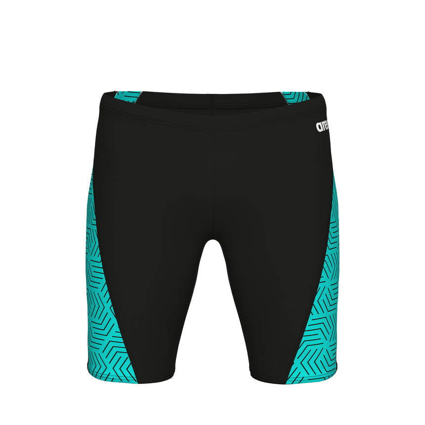 Arena Heren Zwemjammer Allover Water/Multi-Black