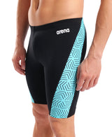 Arena Heren Zwemjammer Allover Water/Multi-Black