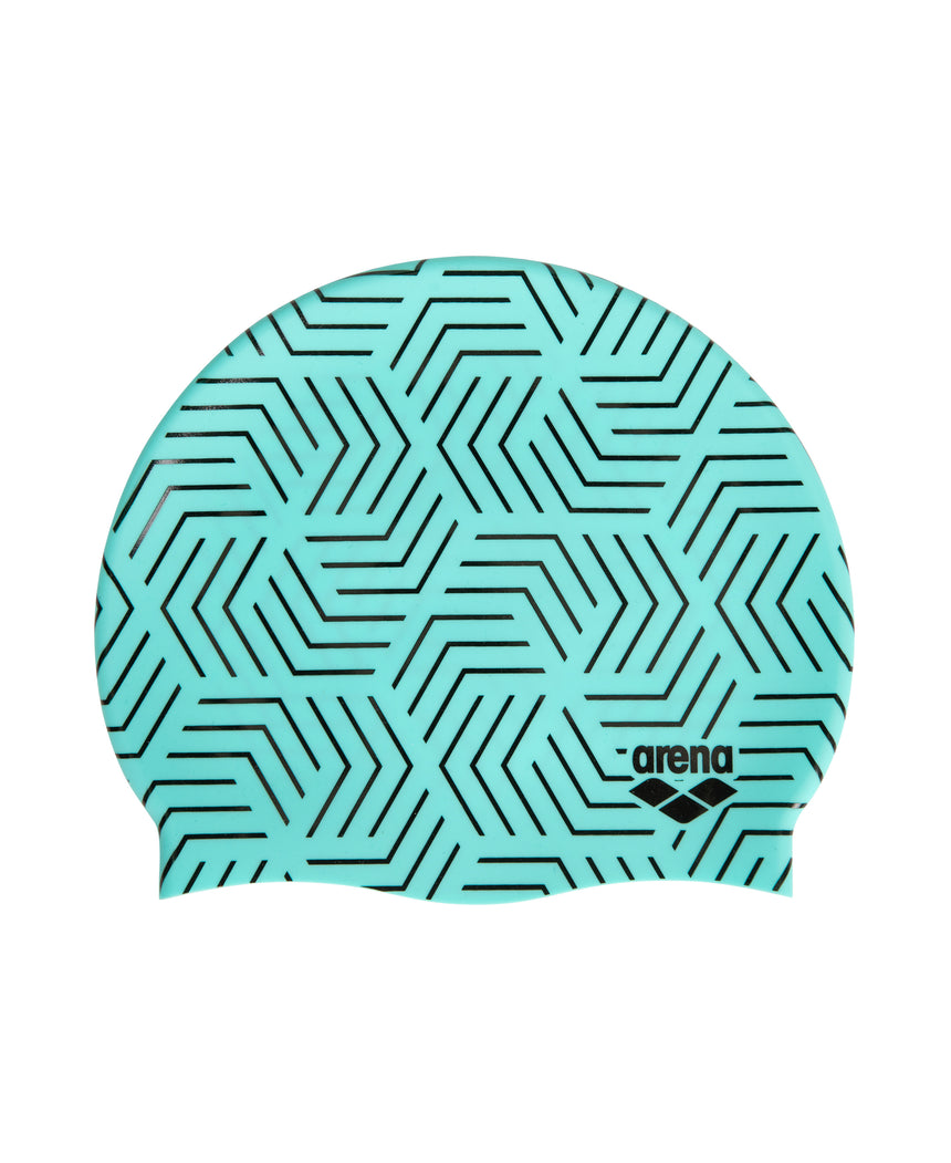 Arena Badmuts Print Water/Maze