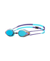Arena Zwembril Tracks Mirror Mint / Paars
