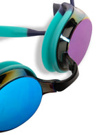 Arena Zwembril Tracks Mirror Mint / Paars