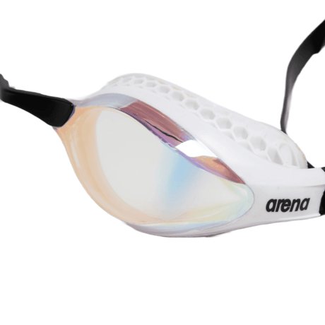 Arena Zwembril Airspeed Mirror Geelkoper/Wit