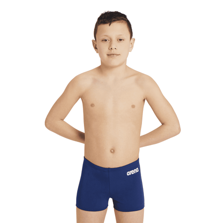 Arena Jungen Badeboxer Team Solid Navy