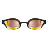 Arena Swimming Goggles Cobra Core Swipe Mirror Yellow Copper/Black