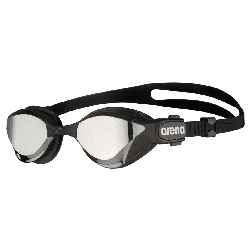 Arena Wettkampf Schwimmbrille Cobra Tri Swipe Mirror Silber/Schwarz