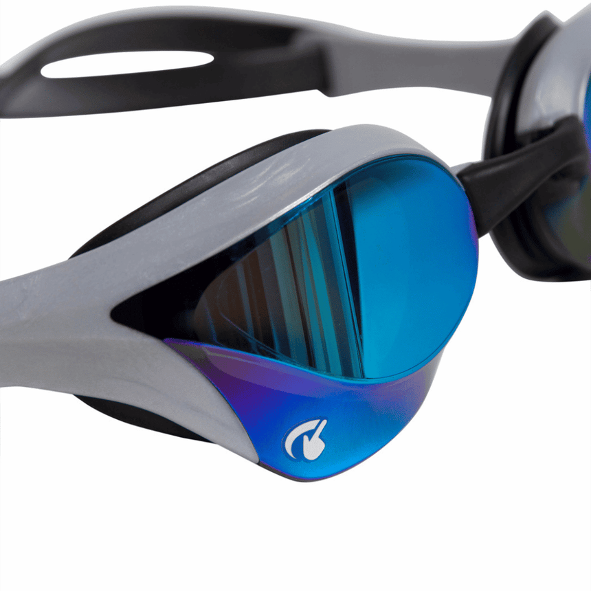 Arena Wettkampf Schwimmbrille Cobra Ultra Swipe Mirror Blau/Silber