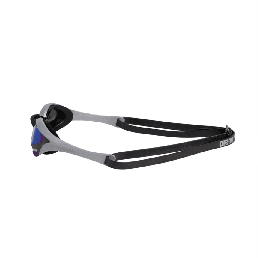 Arena Wettkampf Schwimmbrille Cobra Ultra Swipe Mirror Blau/Silber