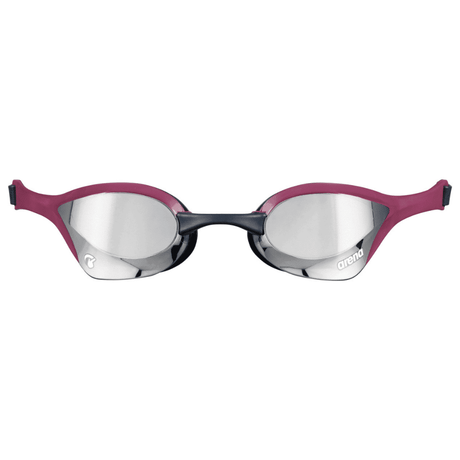 Arena Wettkampf Schwimmbrille Cobra Ultra Swipe Mirror Silver Wine-Red