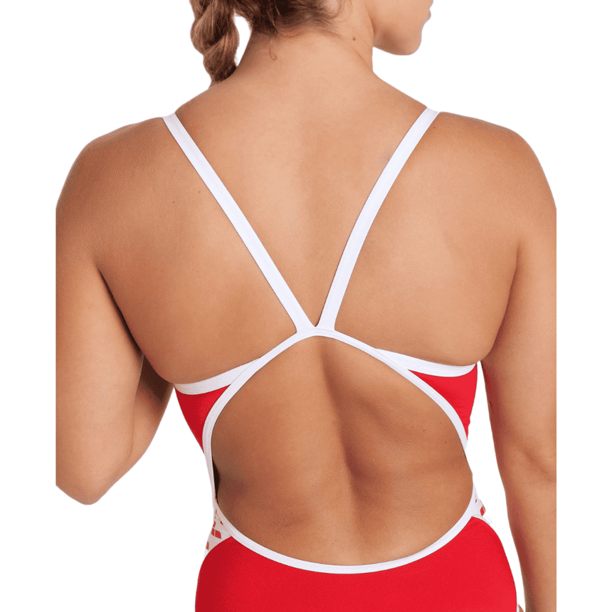 Arena Badpak Icons Superfly Back Solid Rood