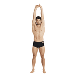 Arena Badeboxer Low Waist Team Solid Schwarz