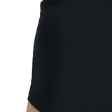 Arena Badeboxer Low Waist Team Solid Schwarz