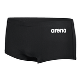 Arena Badeboxer Low Waist Team Solid Schwarz