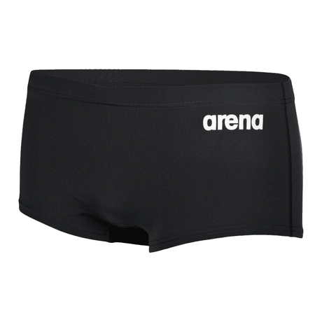 Arena Zwemboxer Low Waist Team Solid Zwart