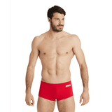 Arena Zwemboxer Low Waist Team Solid Rood