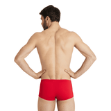Arena Zwemboxer Low Waist Team Solid Rood