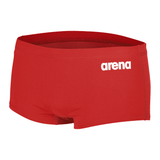 Arena Zwemboxer Low Waist Team Solid Rood