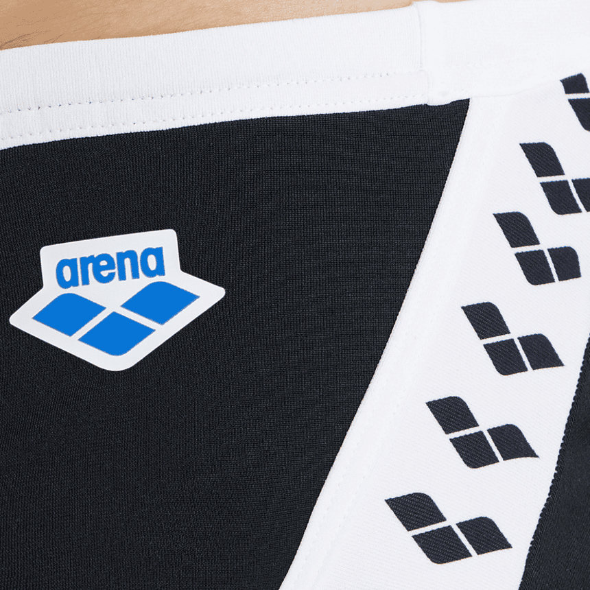 Arena Aquashort Icons Low Waist Solid Black