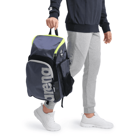 Arena Rugtas Spiky III 35L Navy/Geel