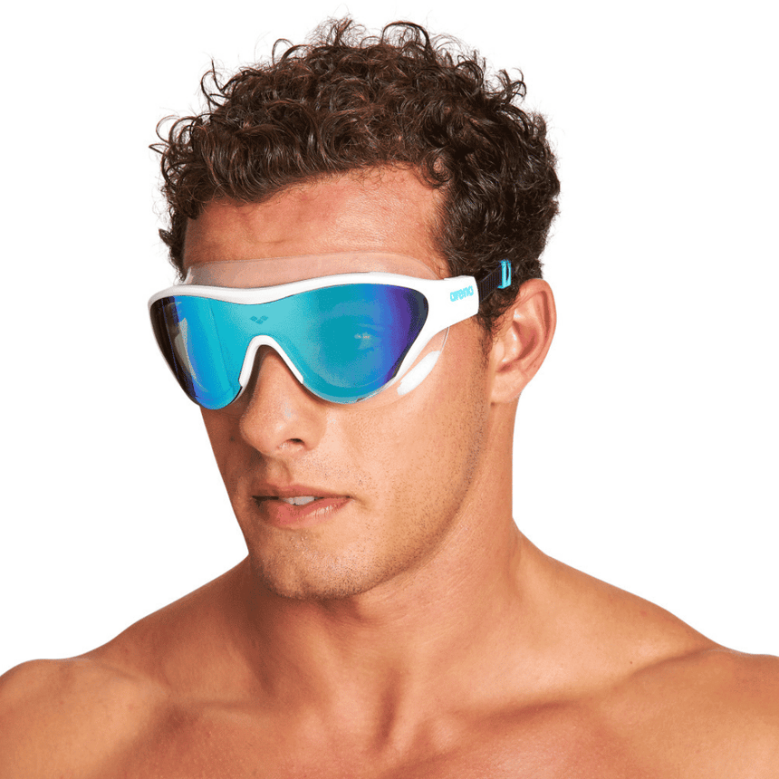 Arena Schwimmbrille The One Mask Mirror Weiß