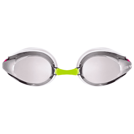 Arena Kinder Zwembril Tracks Mirror Zilver/Geel
