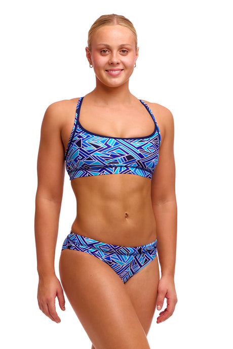Funkita Dames bikini broekje Blue Bits