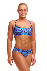Funkita Dames bikini topje Blue Bits